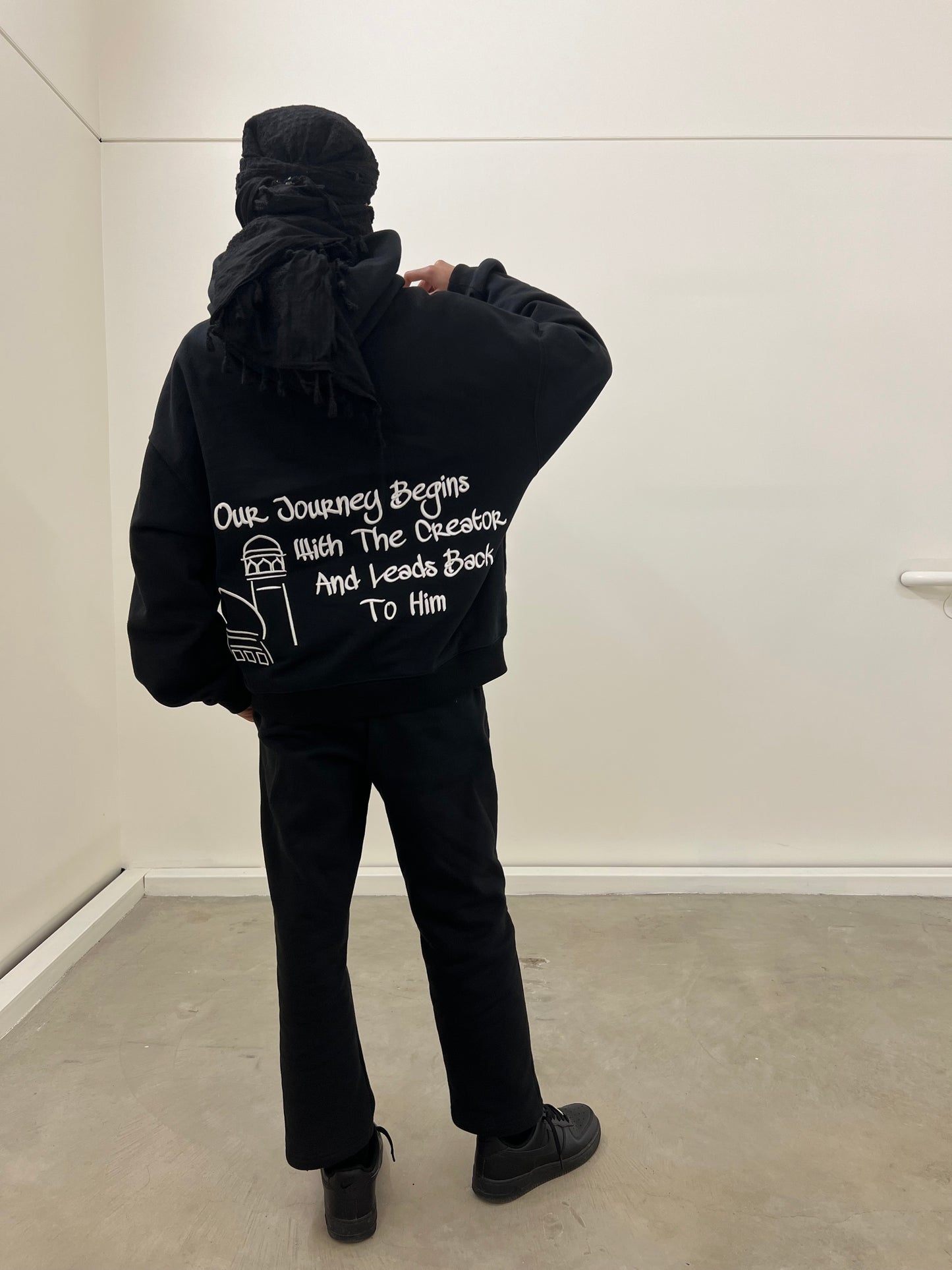 Black Oversized hoodie