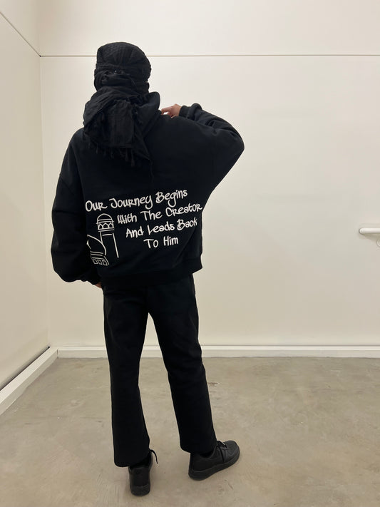 Black Oversized hoodie